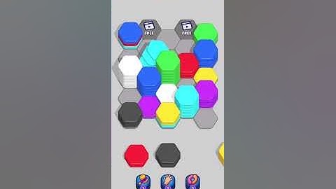 Level 6 - 10 🎨 - Hexa Sort🧩