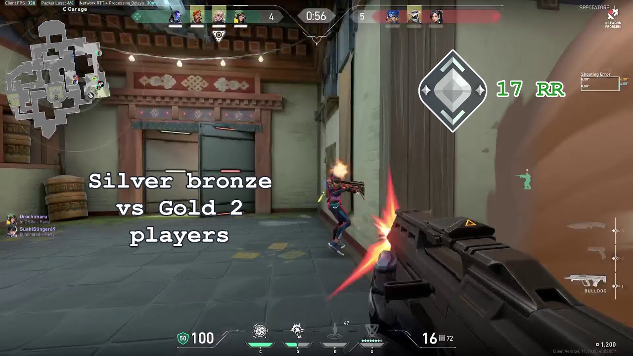 Day 13 - Match 2: Tough fight silver vs Gold | Silver2 win 17 RR | Silver → Gold | Valorant