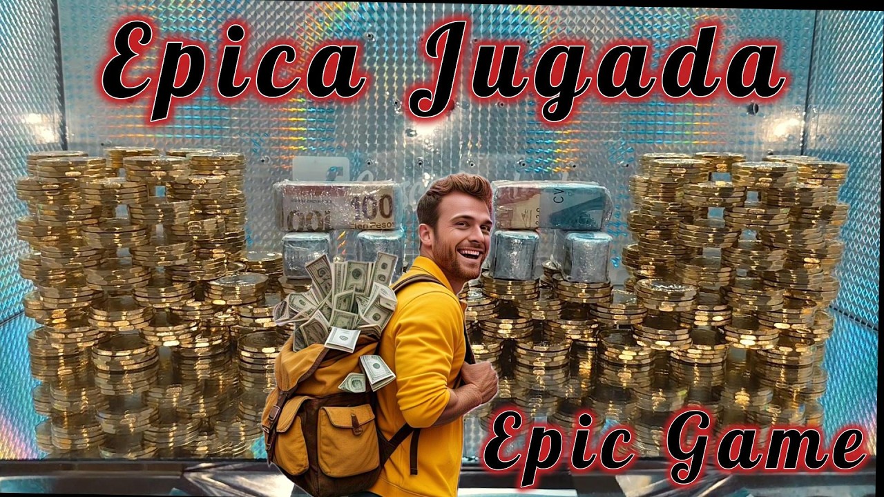 Épico Juego, Nos Llevamos Todo Maquina Tragamonedas De $20  #coinpusher #coin #money