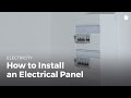 How to Install an Electrical Panel | Electricity
