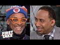 'I look stupid' for spending $10 million on Knicks tickets - Spike Lee to Stephen A. | First Take