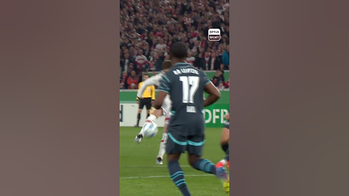 A STUNNING goal from Stuttgart's Angelo Stiller in their DFB Pokal semi final against RB Leipzig 🚀