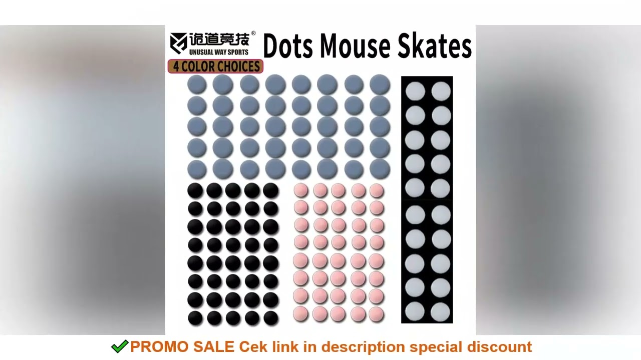 Unusual Way Sports Mouse Foot Skates Feet For Round Dots Cambered Surface PTFE Anti Collapse Magic I