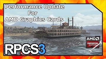 RPCS3 v0.0.6 | Vulkan | Performance update for AMD graphics cards