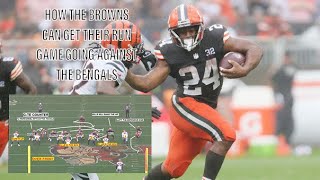 How the Browns can get their running game going against the Bengals (Film breakdown)