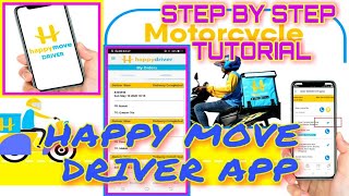 #Happymoveapp #Tutorial #JayTVHumanitarian PAANO GAMITIN ANG HAPPY MOVE DRIVER APP screenshot 4