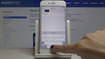 How to Change Mail Signature in iPhone 7 – Personalize e-mail Ending