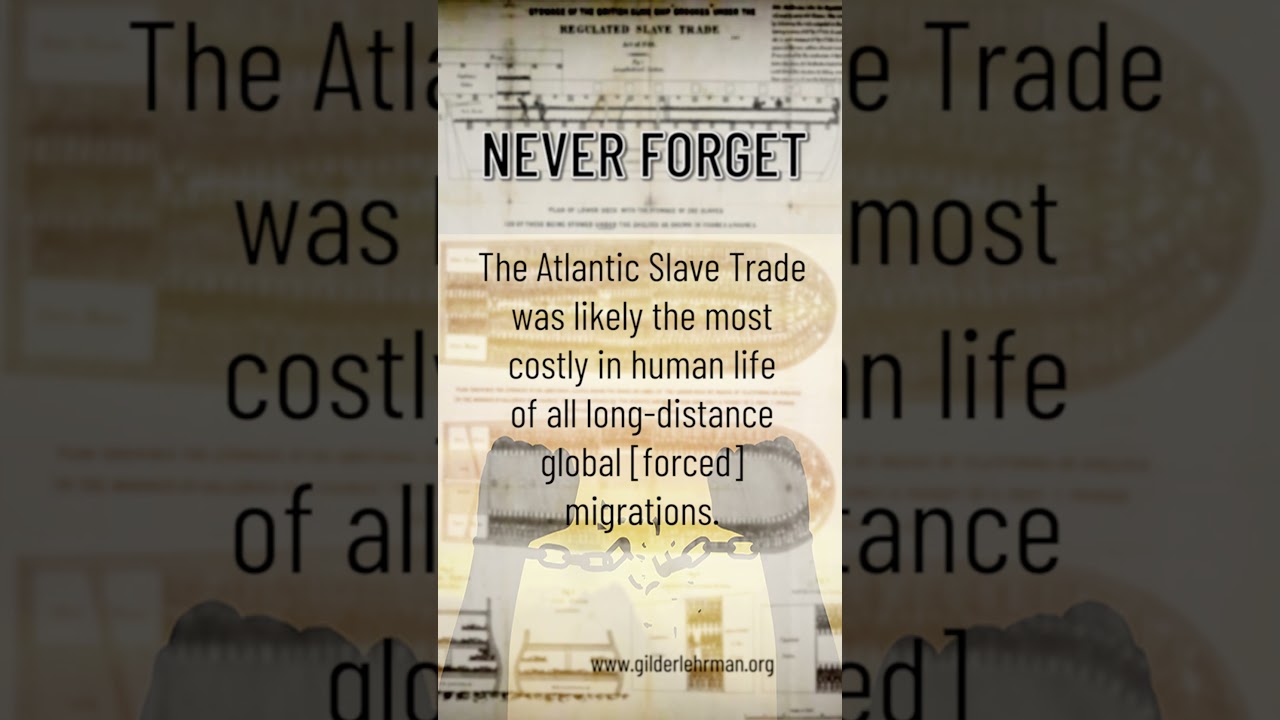 Human Trafficking Awareness Month legacy of the largest Human Traffic Chattel Slavery #shorts