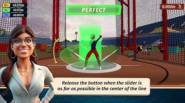 Athletics Championship Discus Throw tutorial