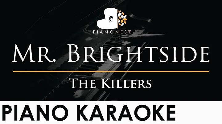 The Killers - Mr Brightside - Piano Karaoke Instrumental Cover with Lyrics