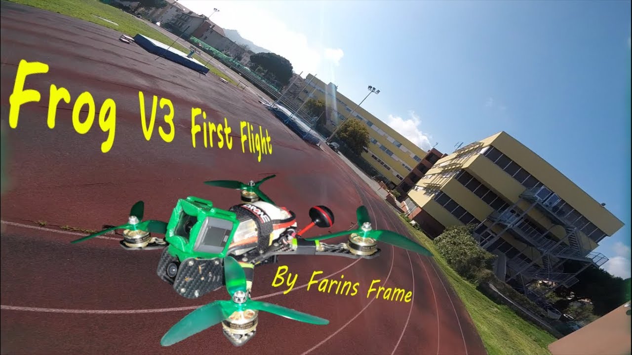(Raw)First flight FrogV3 by Farins Frames