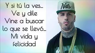 Wisin ft.Nicky Jam - Si Tú La Ves Letra