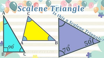 What is a Scalene Triangle? - Definition, Properties and Examples