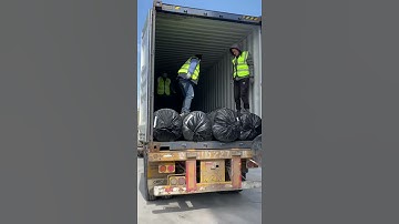 4m*250m 140gsm long fiber nonwoven geotextile loading