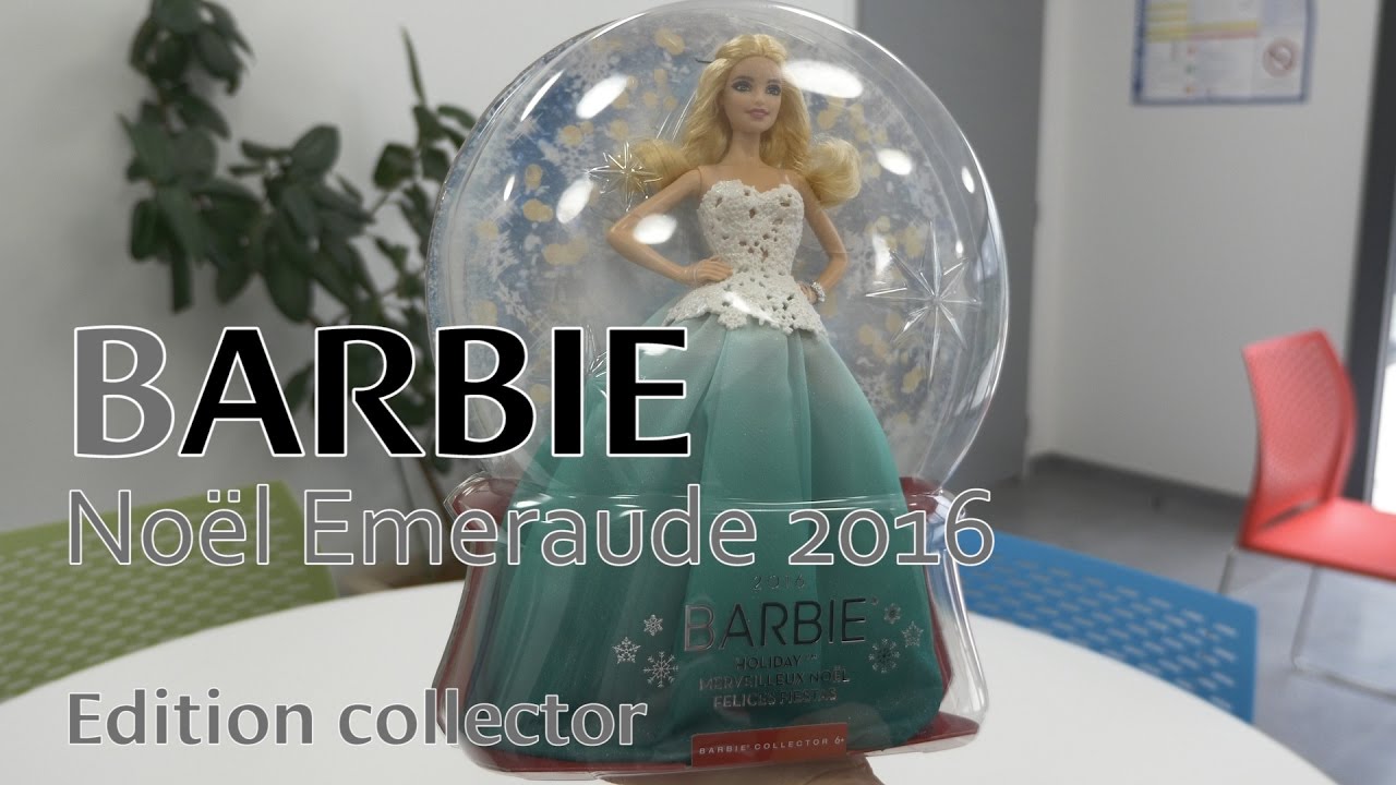 Mattel Barbie Noël 2016 Saphir (Collector) - Comparer avec