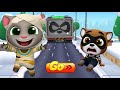 Talking Tom Gold Run New Update - Mummy Tom vs Raccoon Boss Fight | Funny Race Competition 🔥
