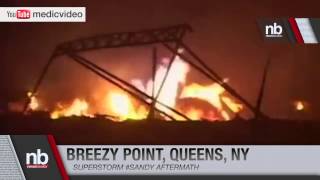 Breezy Point Queens NY Fire - Superstorm Sandy | NewsBreaker | Ora TV