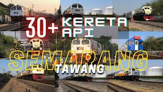 NONTON 30 KERETA API DI SEMARANG TAWANG