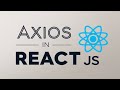 Fetch data using AXIOS library in ReactJS | ReactJS Essentials | #reactjs #webdevelopment #trending