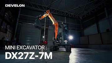 Unleashing Power in Miniature: DEVELON DX27Z-7M Showcase
