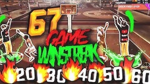 LEGEND GOES ON HUGE 67 GAME WIN STREAK ON THE ANTE UP 1v1 COURT! MOST OVERPOWERED BUILD IN THE GAME!