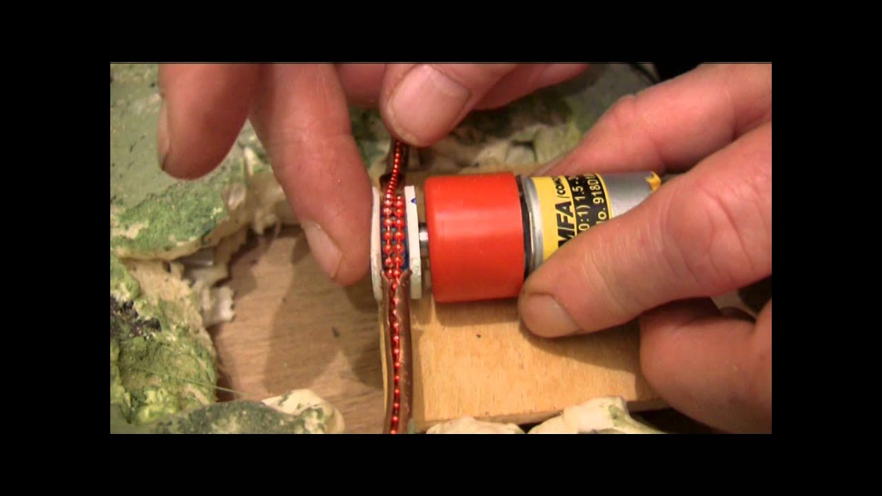 N gauge Folding model railway part  22 Road system shed engineering