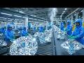 From Coal-Like Carbon to Luxury Diamond — Full Factory Process