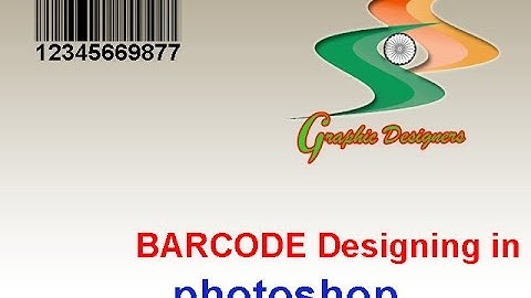How to design a BARCODE in photoshop