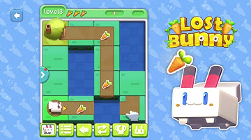 Lost Bunny - sliding puzzle game