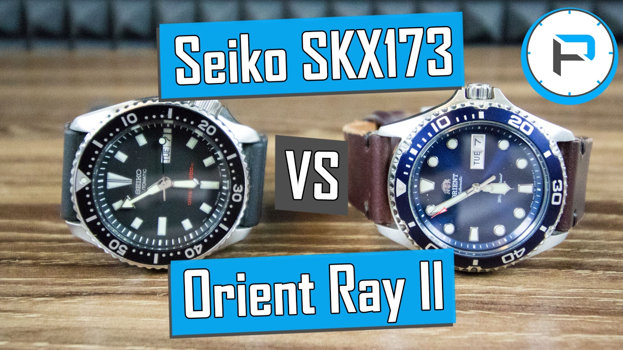 orient ray ii vs rolex submariner