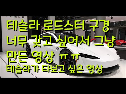 테슬라 로드스터 영상과 정보/테슬라가 갖고싶어서 만든 영상 ...
