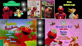 Sesame Street Bugs Double Feature DVD Menu Walkthrough.