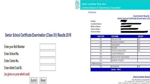 How To Check CBSE 12th Result