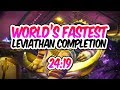 Destiny 2 - LEVIATHAN SPEEDRUN WORLD RECORD! [24:19] [Fastest Leviathan Raid]