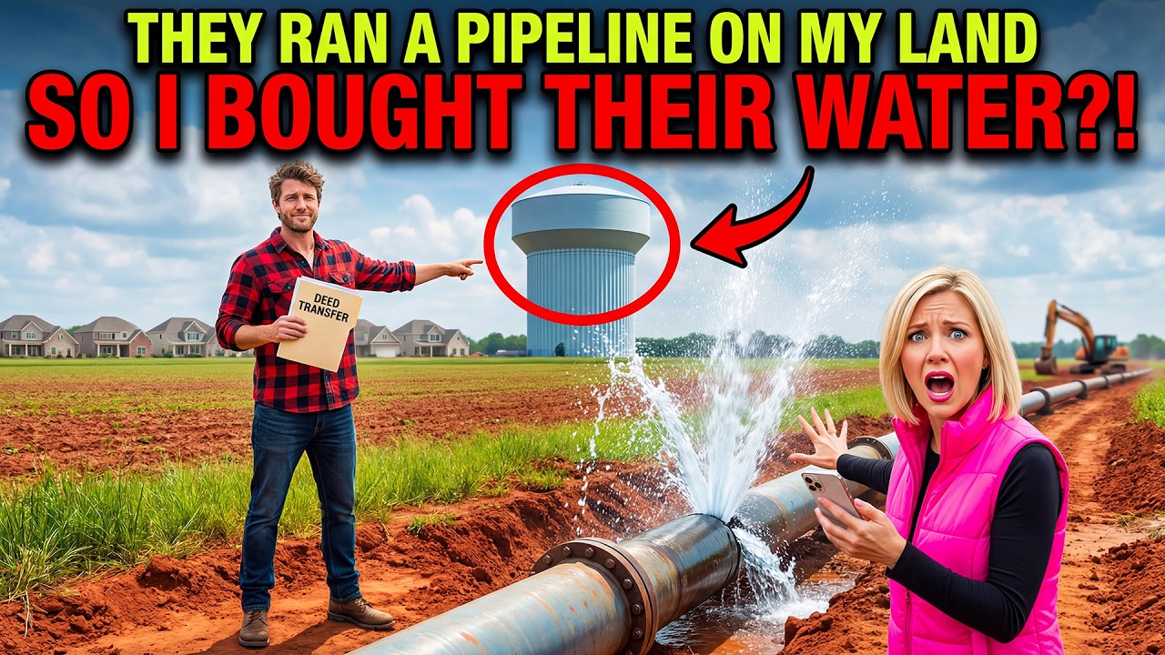 HOA Ran a Pipeline Across My Land — They Didn’t Know I Could Buy Their Entire Water Source