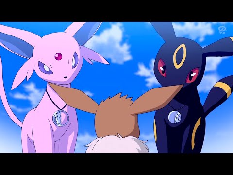 Eevee meet Espeon and Umbreon「AMV」- Howling | Pokemon Journeys Episode 79
