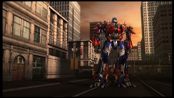 Optimus Prime Vs Megatron before their final battle (Transformers the Game Mod 2.0)