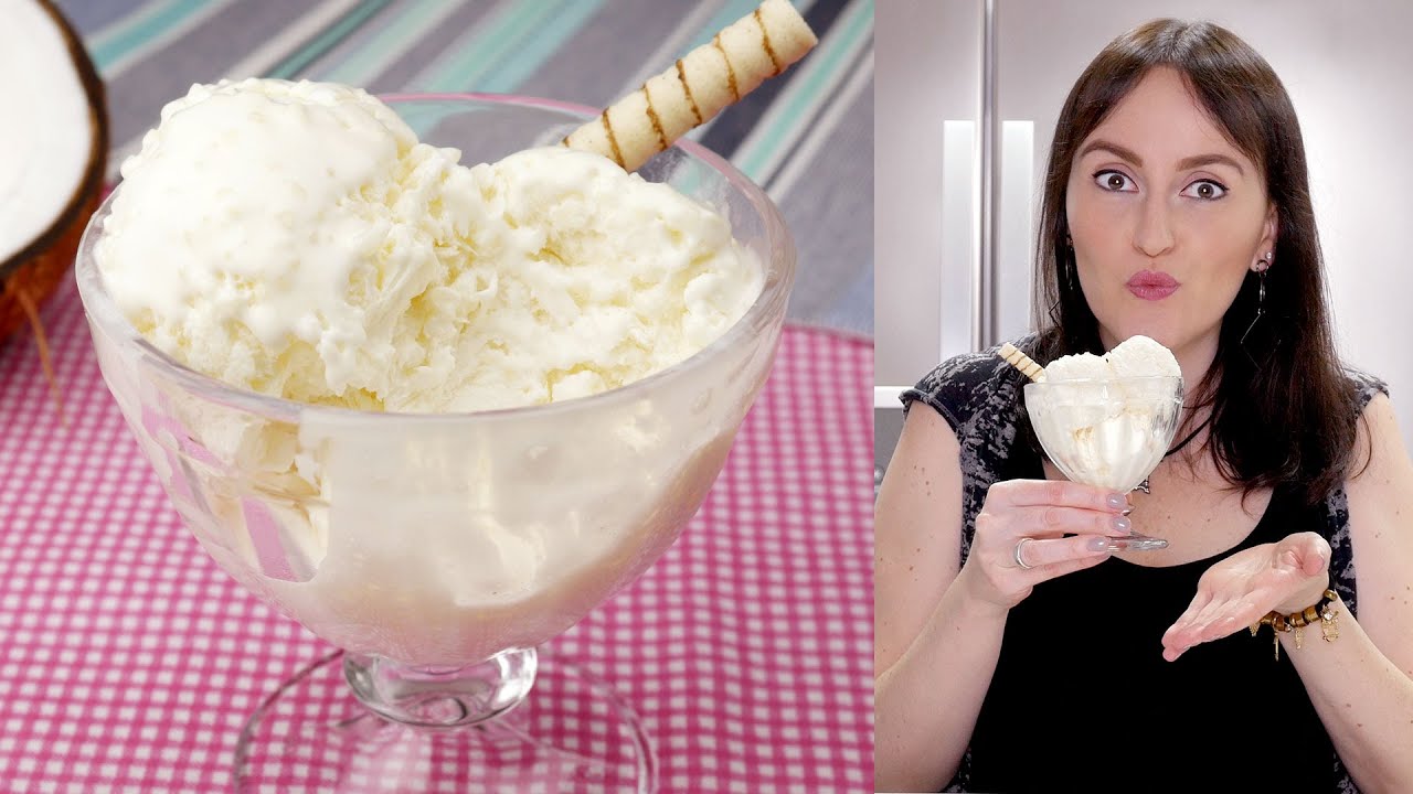 SORVETE DE TAPIOCA COM COCO SUPER CREMOSO IGUAL DE SORVETERIA | Cook'n Enjoy #555