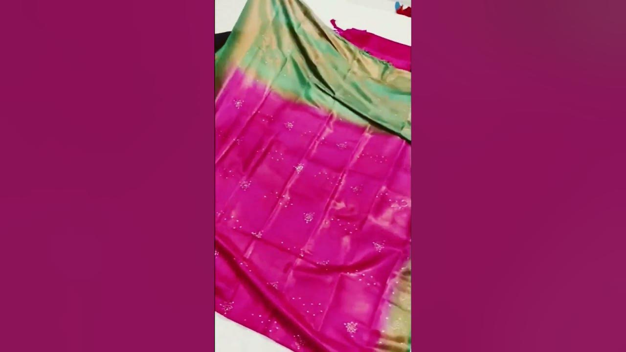 _*NEW LAUNCH*_ 💛🌠BROCADE KANCHIPURAM SOFTY WITH SIROSKI STONE WORK 🦚🌷🌟 ...