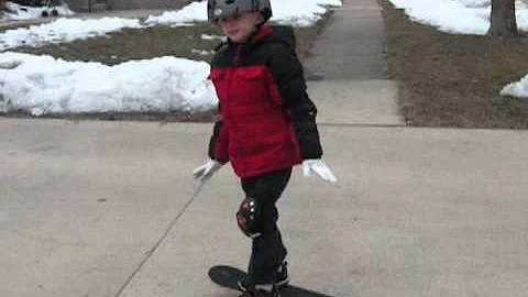 Skateboarding Lesson #1