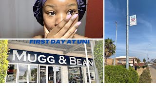 VLOG:First day at uni | Motswana YouTuber