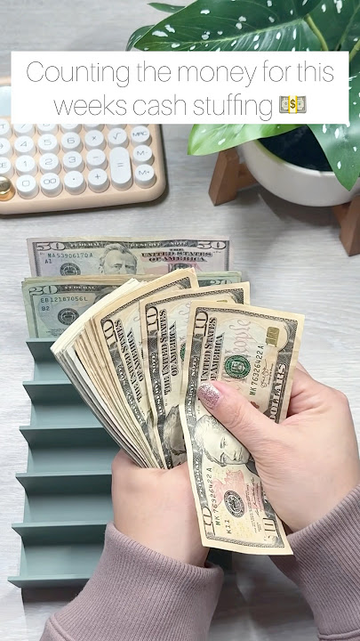 Cash count #cashenvelopesystem #cashstuffing