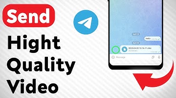 How to Send Hight Quality Video On Telegram (Updated)