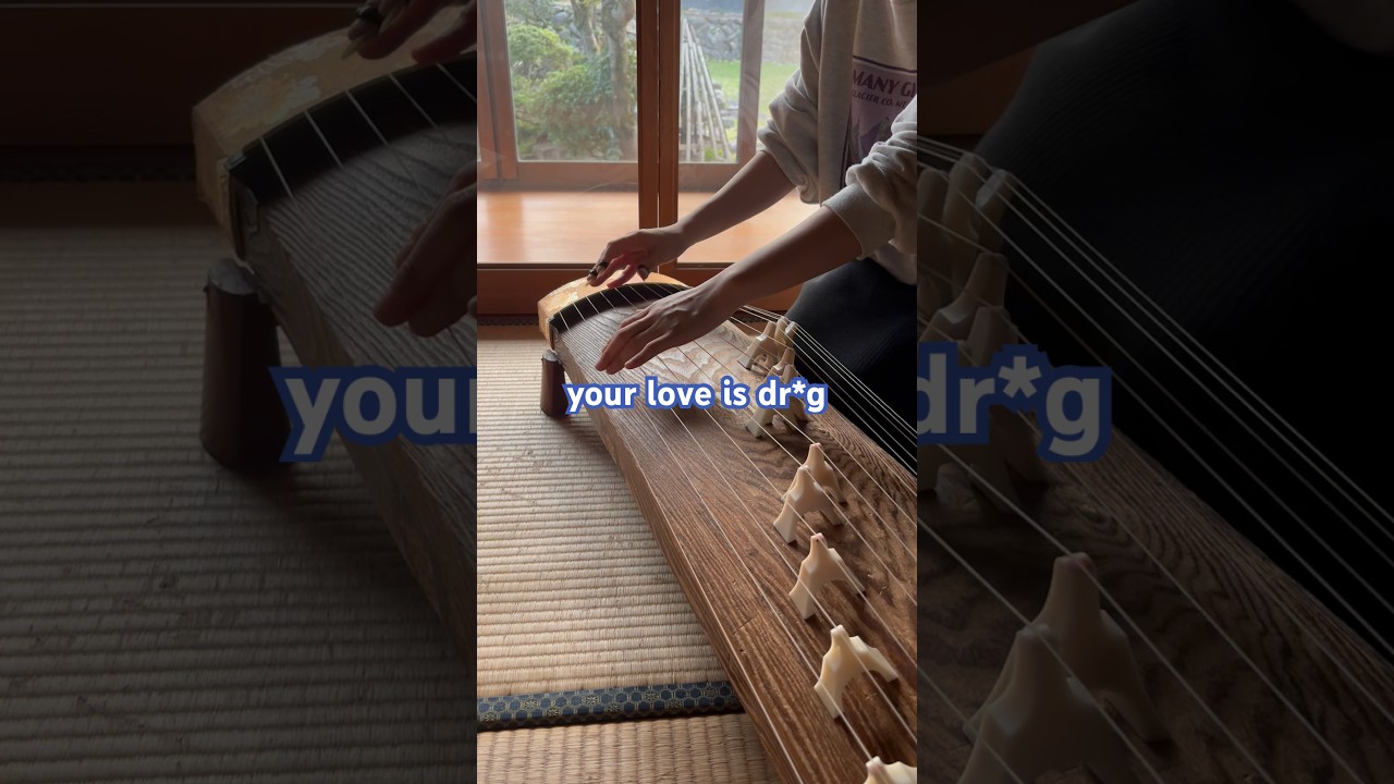 箏で your love is dr*g