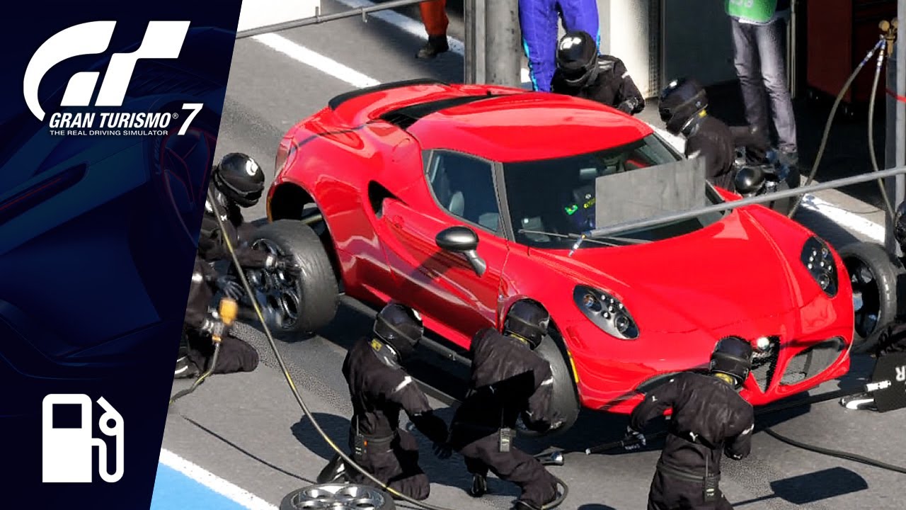 Gran Turismo 7 - Pit Stop: Alfa Romeo 4C ´14 - Trial Mountain - YouTube