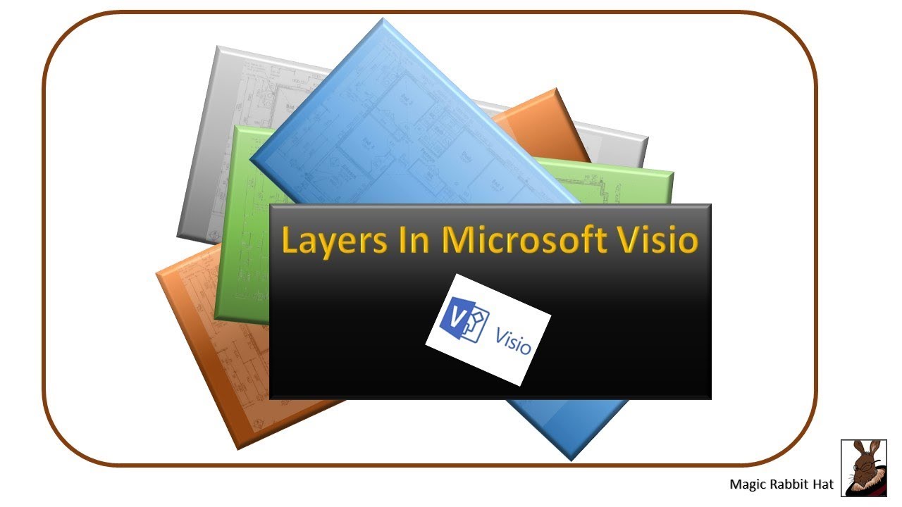 visio layers in presentation mode