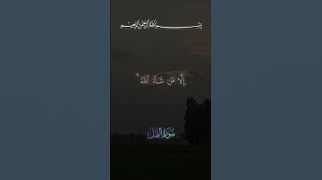 سورة النمل آية ٨٦-٨٨ Sourate An-Naml Verset 86-88