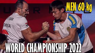 Men 60 kg RIGHT - World Armwrestling Championship 2022
