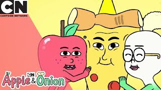 Tekkerz Kid introduces: Apple & Onion | Goodbye + Pizza Party | 2 in 1 | Cartoon Network