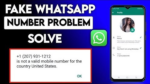 Is not a valid mobile number for the country United States problem solution